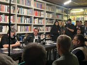 از مجتبی جباری تا پارسا پیروزفر در رونمایی از کتاب پیمان معادی