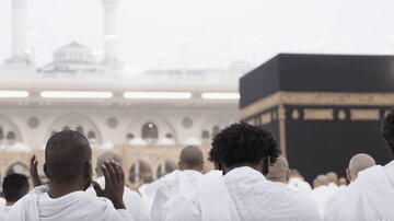 ببینید| نماز باران در مسجدالحرام اقامه شد