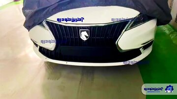 لوگوی جدید ایران‌خودرو نصب شد / عکس