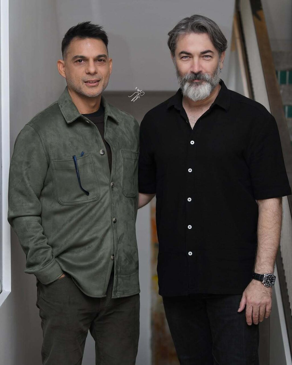 جدیدترین عکس پیمان معادی با پارسا پیروزفر