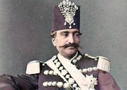 ژست ملوکانه ناصرالدین‌شاه در ۱۵۰ سال پیش