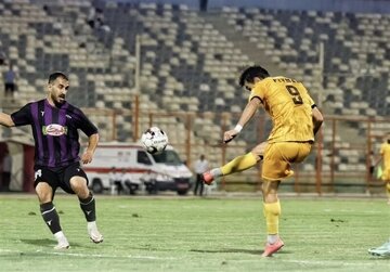 تساوی پالایش نفت بندرعباس مقابل آریو اسلامشهر