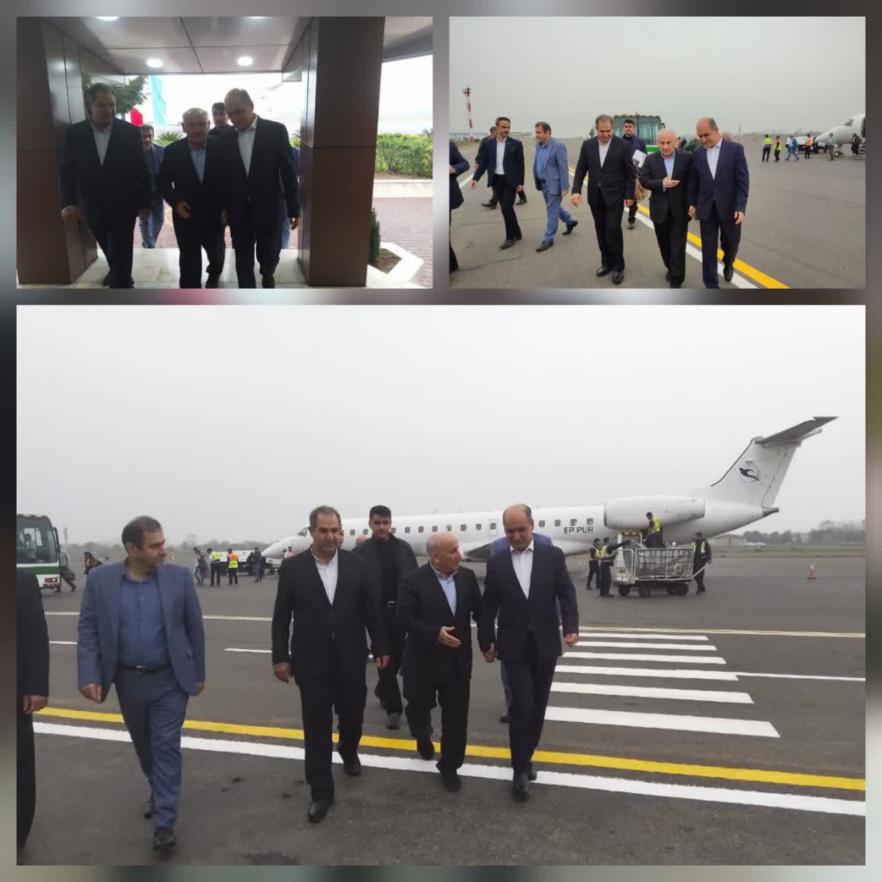 با استقبال استاندار گیلان