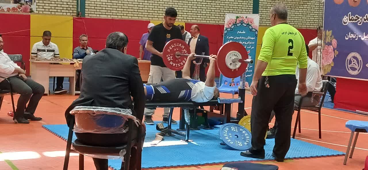 پایان مسابقات پاراوزنه‌برداری قهرمانی منطقه ۳ کشور به میزبانی استان آذربایجان‌غربی