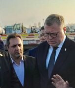 استاندار آستاراخان روسیه با استقبال فرماندار بندرانزلی وارد این شهرستان شد