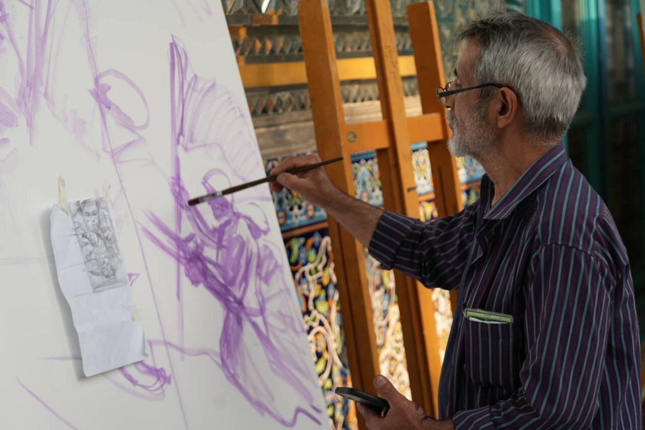 ناصر سیفی: هنر دینی از ایمان قلبی آغاز میشود نه از سفارش یا تکنیک!