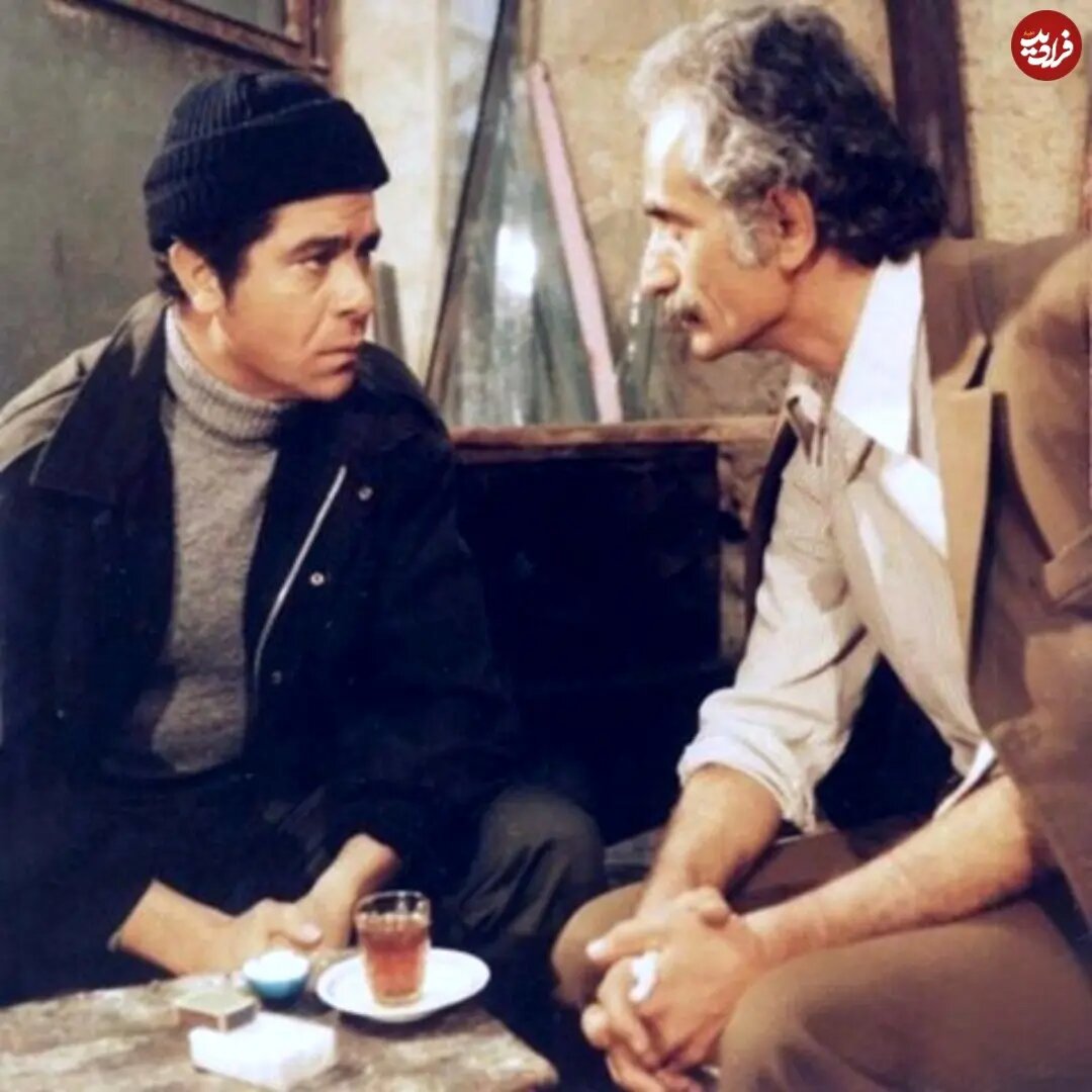 عکس/ کیومرث ملکمطیعی در کنار بهروز وثوقی؛ سال ۵۷