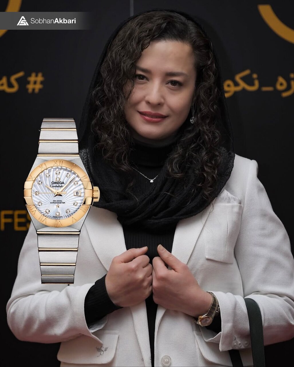 عکس | ساعت ۵۰۰ میلیونی دختر محمدرضا شریفینیا؛ ساعت مهراوه از چه برندی است؟