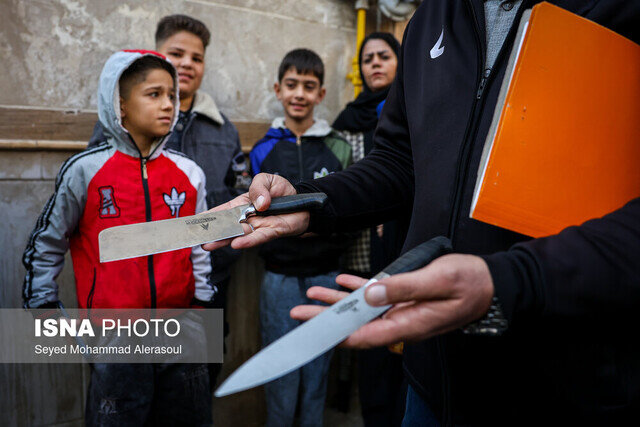 سرقت وحشیانه از کودکان با ساطور/ تصاویر بازسازی صحنه جرم