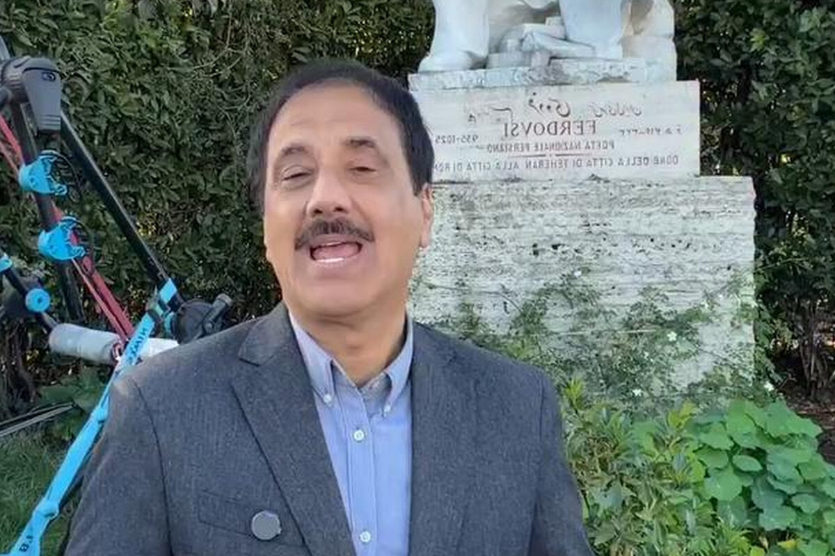 ببینید | گزارش حمید معصومی‌نژاد از خیابان‌هایی برگرفته از شخصیت‌های ایرانی در شهر رم