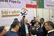 طرح رویکرد جدید توسعه تجارت ایران و ترکمنستان از سوی قوانلو در حاشیه نمایشگاه بالکان‌آباد