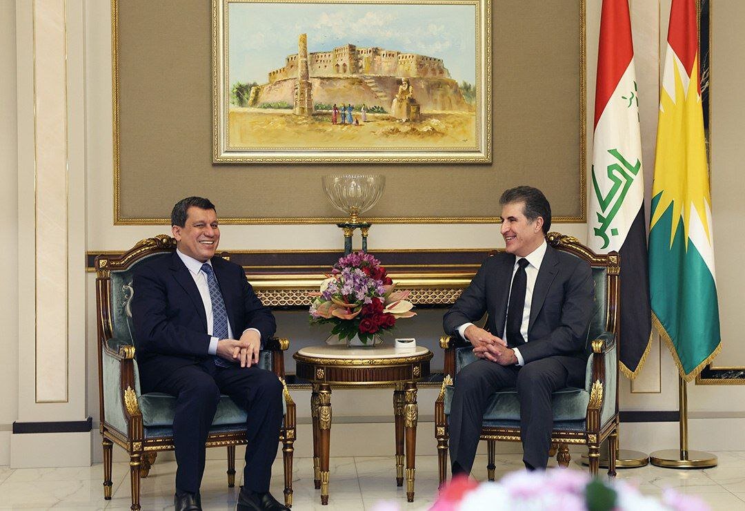 دیدار استراتژیک بارزانی و عبدی؛ اتحاد کردها برای گفت‌وگو با دمشق