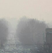 آلودگی هوا به تمیزترین و پراکسیژن‌ترین شهر ایران رسید / ویدئو