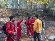 به دلیل اهمال گردشگران؛آتش‌سوزی حدود ۳ هکتار از عرصه‌های جنگلی سیاهرود رودبار