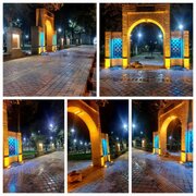 نورپردازی بوستان مشاهیر خرم‌آباد تکمیل شد