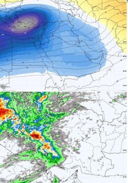 بر اساس مدل‌های هواشناسی، انتظار بارش باران تمام می‌شود؟ 2