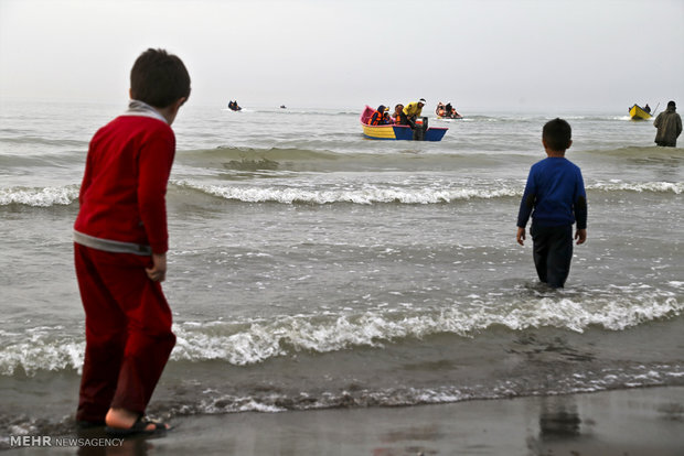 دریای خزر هم خشک می‌شود؟/ عکس