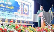 همایش طلایه‌داران اقتصاد مقاومتی بسیج سپاه ثارالله کرمان برگزار شد