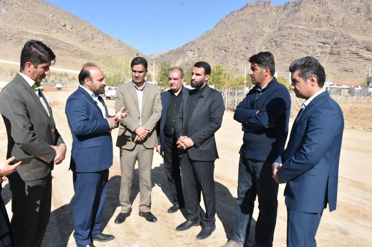 کمربندی شرقی طرحی برای کاهش ترافیک و ایجاد ورودی جدید خرم آباد