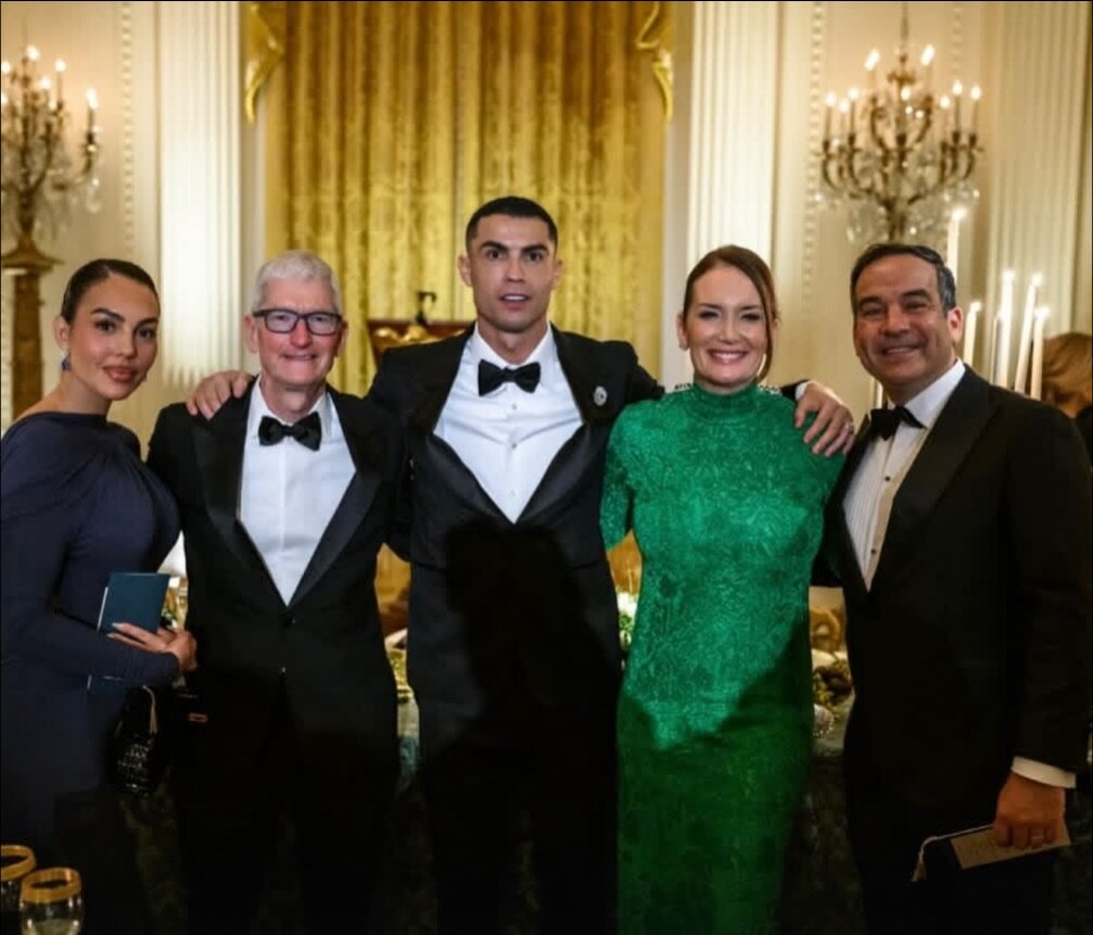 عکس | ادعای عجیب وزیر ترامپ؛ رونالدو را در کاخ سفید نشناختم! 4