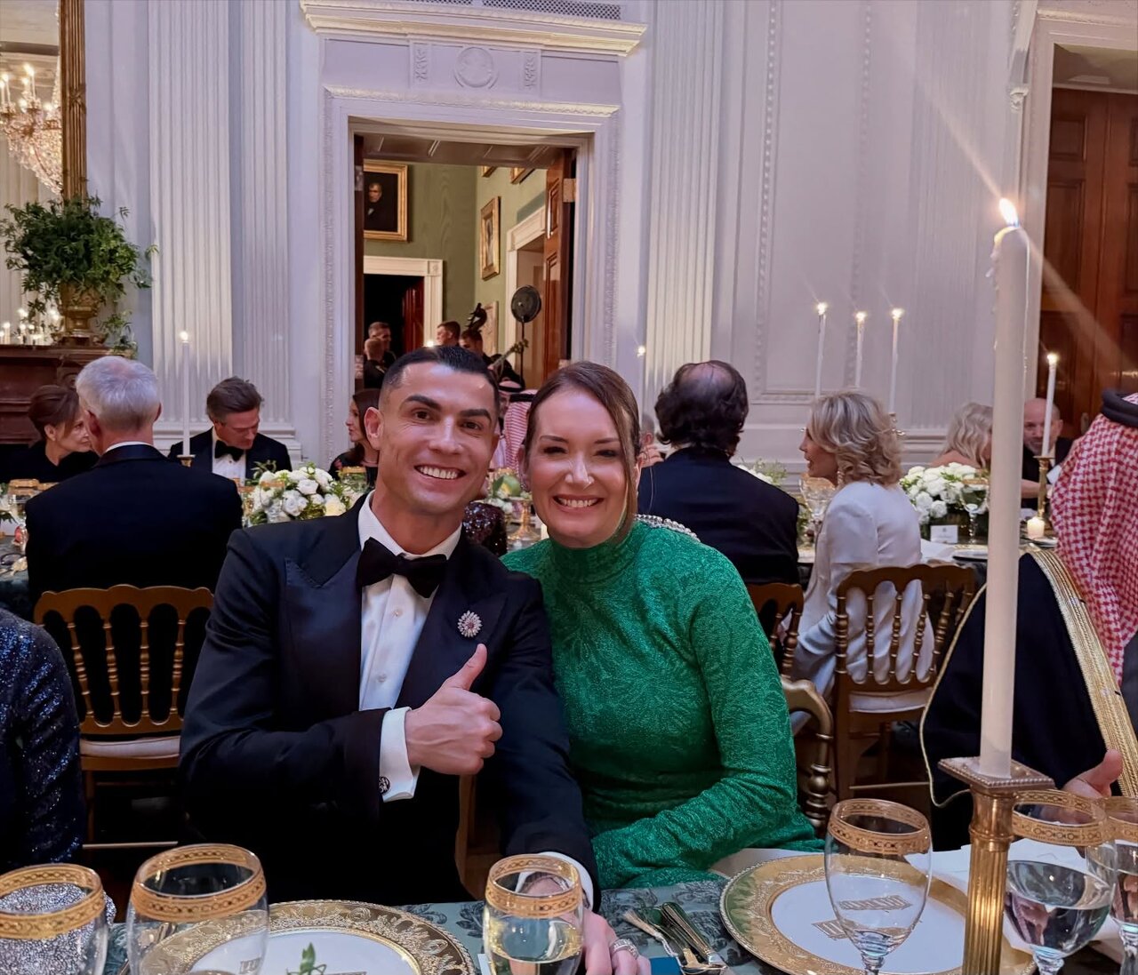 عکس | ادعای عجیب وزیر ترامپ؛ رونالدو را در کاخ سفید نشناختم! 3