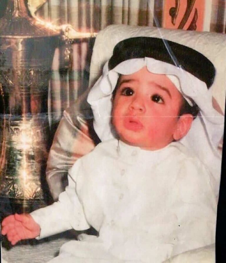 عکس/ بن سلمان در خردسالی