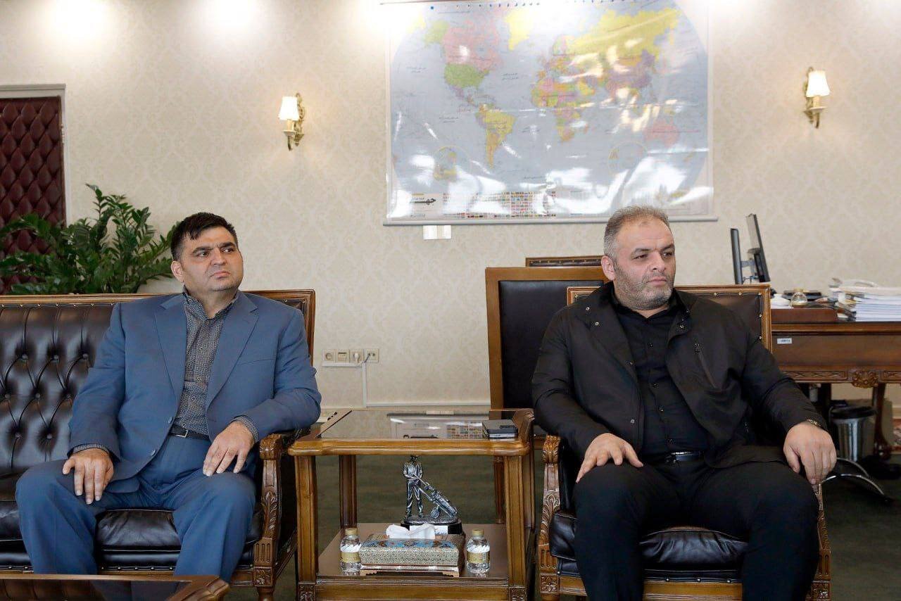 عکس | دیدار دو قهرمان المپیک با وزیر ورزش 2