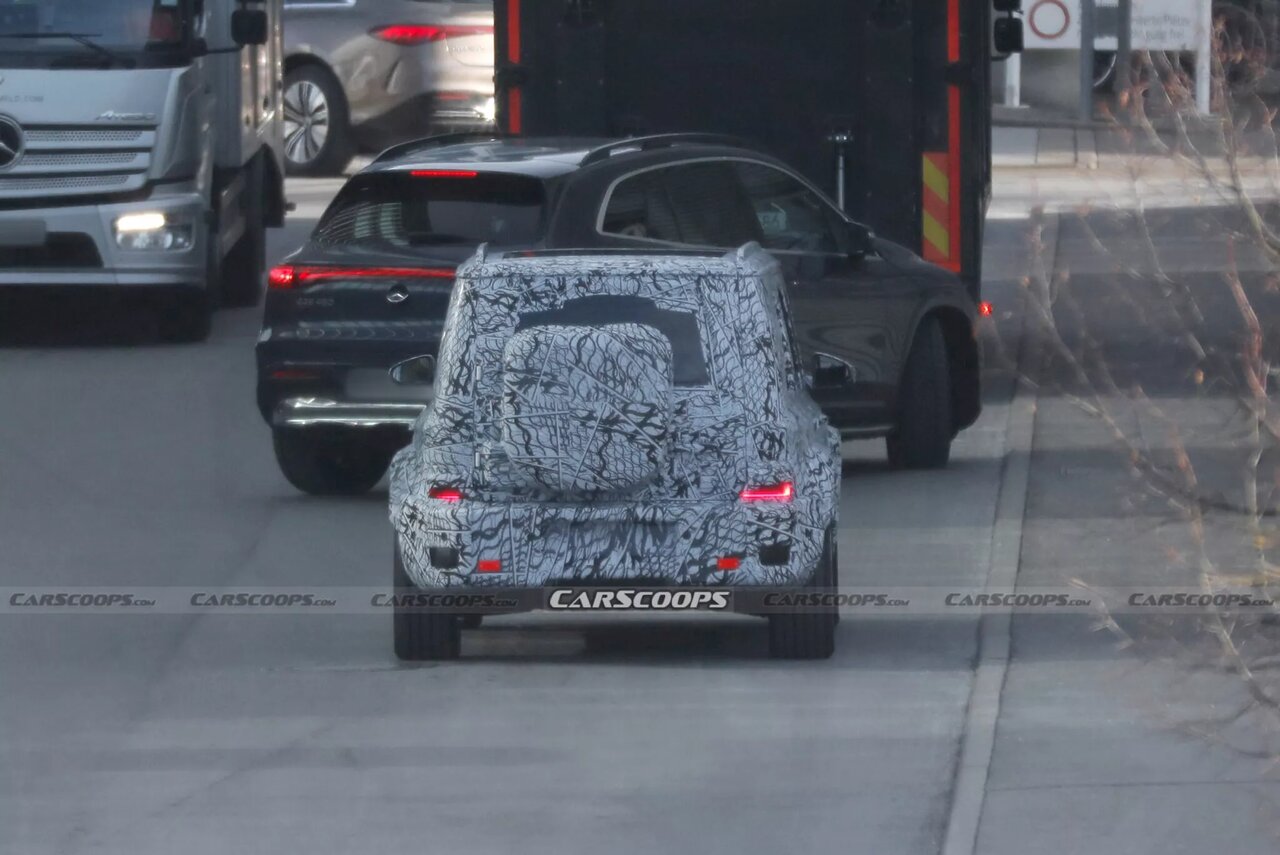 کوچکترین عضو خانواده G کلاس بنز وارد خیابان شد / عکس