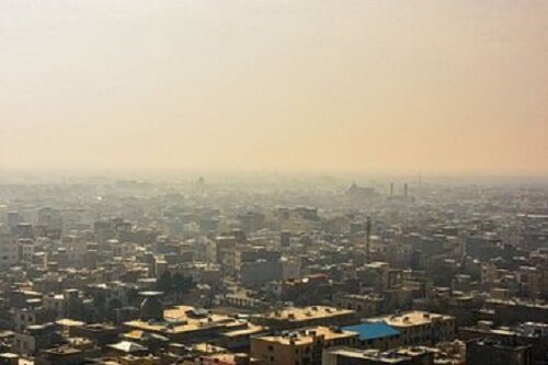 عکس | تصویری تلخ از آلودگی هوای تهران در حال حاضر