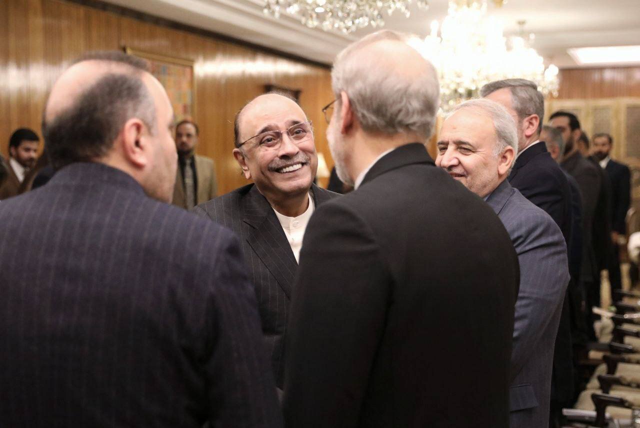 تصاویر خاص از دیدار لاریجانی با رئیس‌جمهور پاکستان + عکس 3