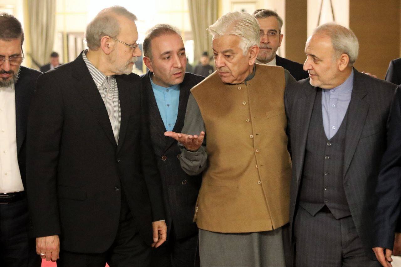 تصاویر خاص از دیدار لاریجانی با رئیس‌جمهور پاکستان + عکس 6