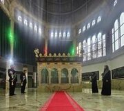 رونمایی از ضریح جدید آستان امامزادگان عینعلی و زینعلی( ع) 