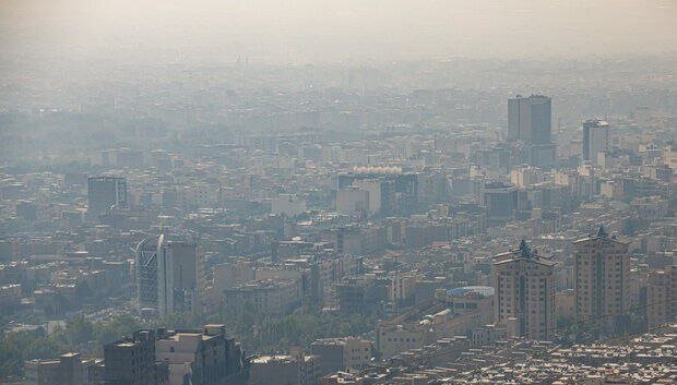 شاخص آلودگی هوای شهرها امروز ۵ آذر