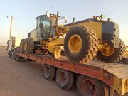 ۴دستگاه ماشین آلات جدید به ناوگان راهداری قزوین اضافه شد