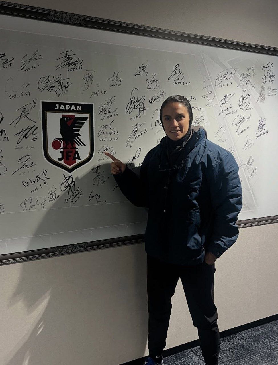 رونمایی از نخستین زن ایرانی با مدرک پرو-لایسنس AFC