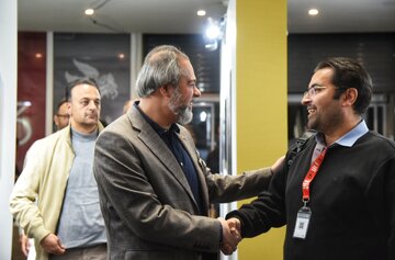 بازدید رائد فریدزاده از خانه جشنواره جهانی فیلم فجر