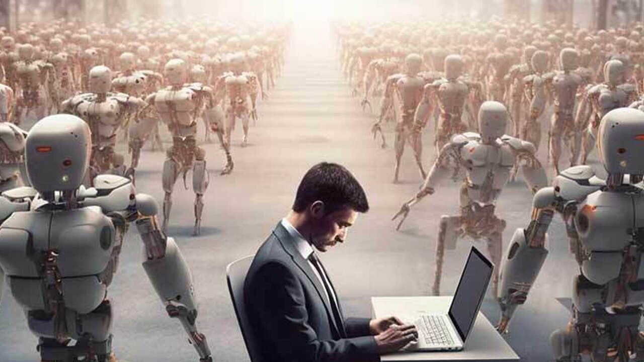 بررسیها نشان میدهد که کارمندان مبتدی به عنوان گروه اصلی تحت تأثیر هوش مصنوعی قرار گرفتهاند. بررسیها نشان میدهد که کارمندان مبتدی به عنوان گروه اصلی تحت تأثیر هوش مصنوعی قرار گرفتهاند.