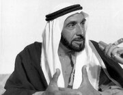 عکس/ شیخ زاید، بنیان‌گذار امارات در کنار پادشاه و ولیعهد عربستان؛ سال ۱۳۵۸