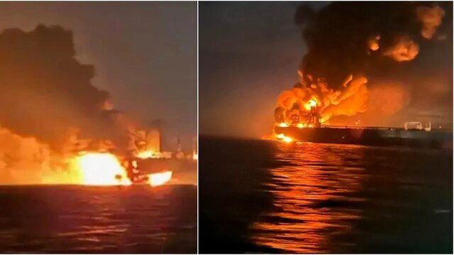 ترکیه: نفت‌کش‌های روسی در دریای سیاه هدف حمله نظامی قرار گرفته‌اند