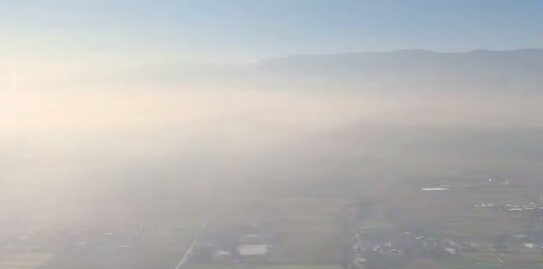 ببینید | مقایسه تلخ و شوکه‌کننده آلودگی هوا چمستان مازندران به فاصله یک سال در آذر ماه!