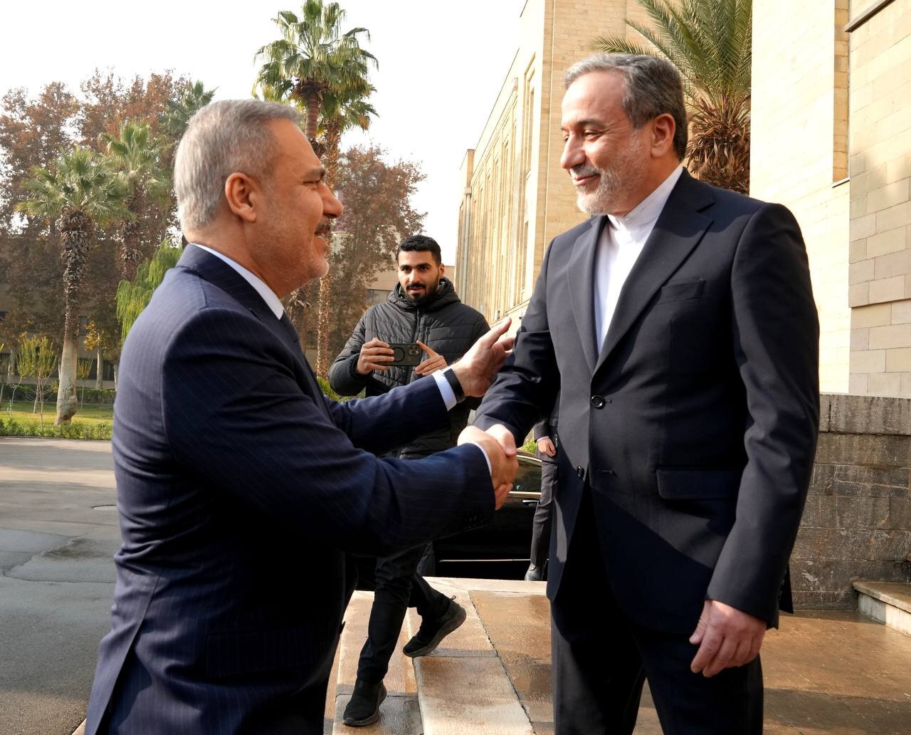 عراقچی با فیدان دیدار کرد/ عکس