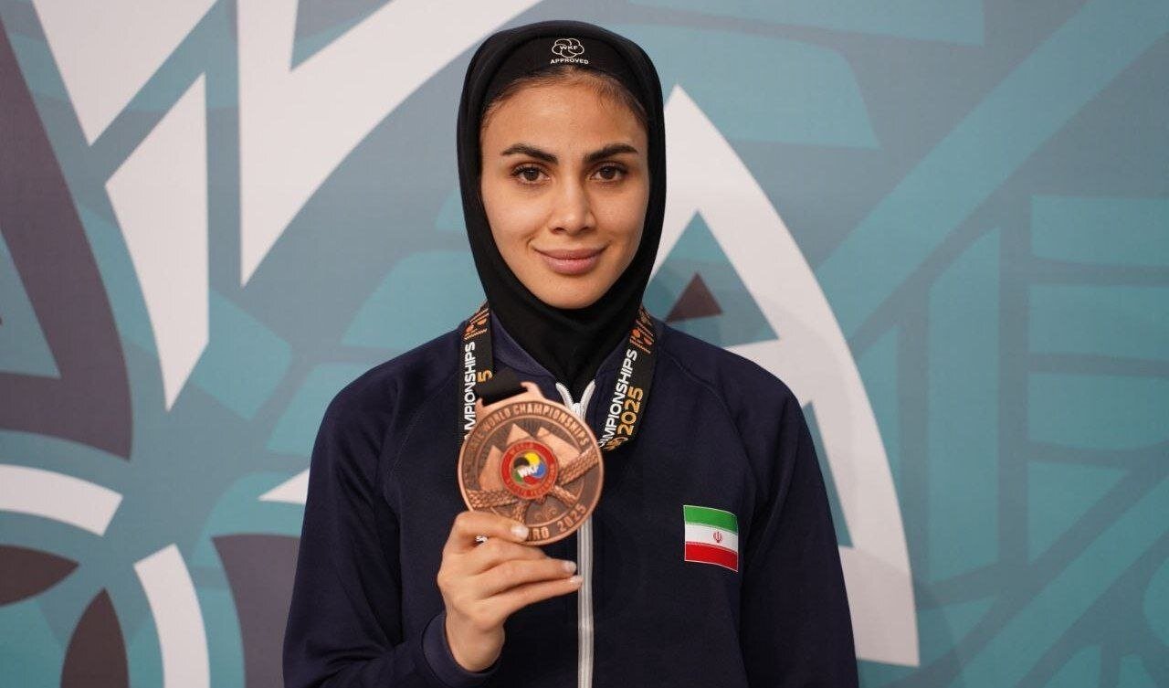 دختر ایران برنزی شد