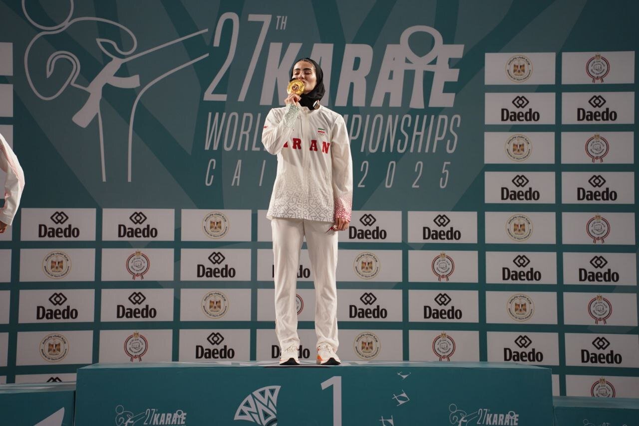 عکس | تاریخسازی بزرگ دختر ایرانی در قاهره