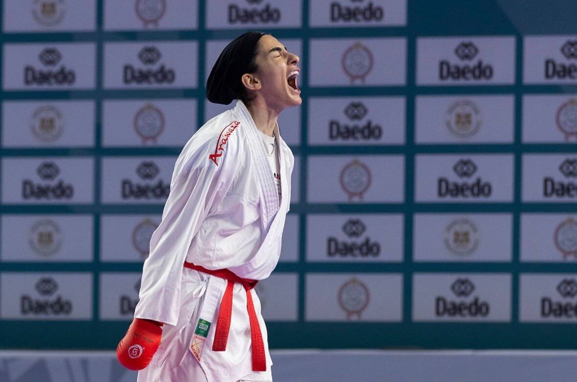 عکس | تاریخ‌سازی بزرگ دختر ایرانی در قاهره