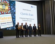 بازآفرینی محله هادی‌آباد قزوین جایزه خشت طلایی را از آن خود کرد