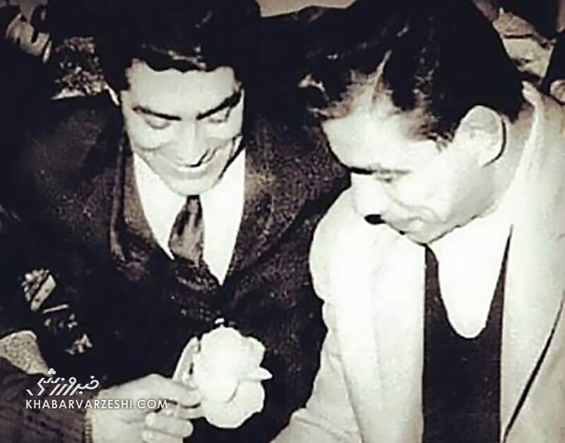 عکسی که فردین به عنوان یادبودی به تختی اهدا کرد! عکسی که فردین به عنوان یادبودی به تختی اهدا کرد!