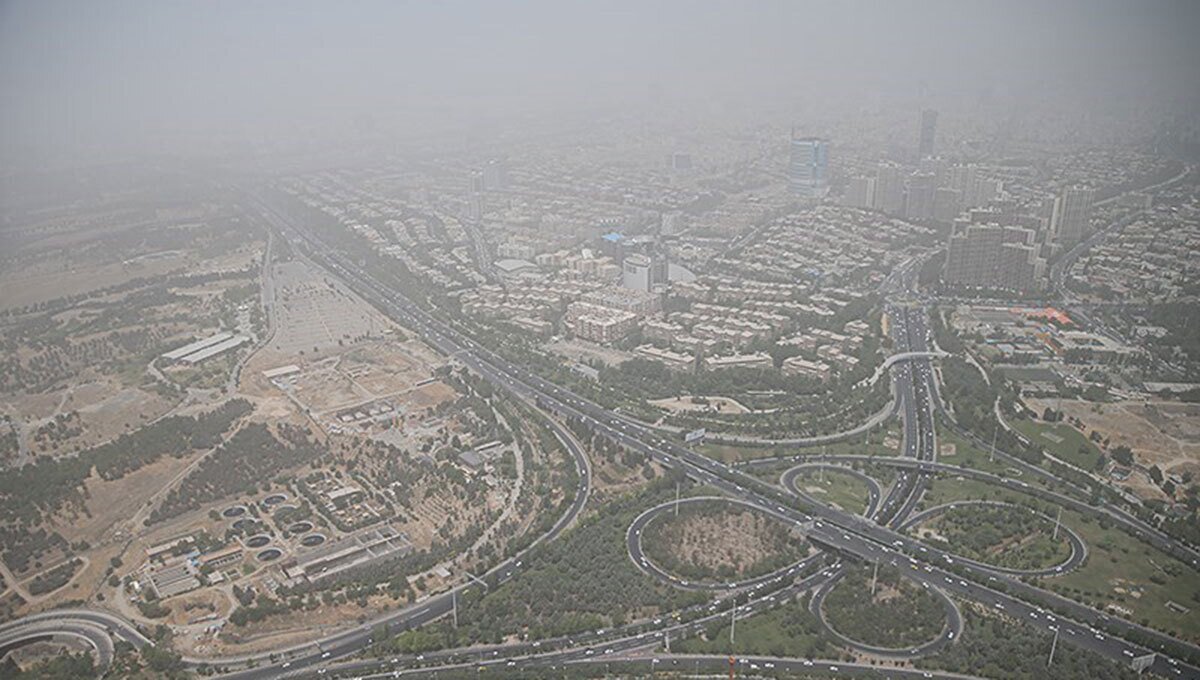 ببینید | آلودگی هوای تهران ازنگاه ماهواره‌های ناسا