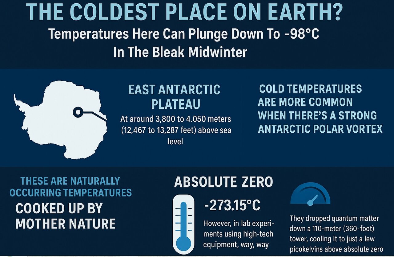 سردترین نقطه روی زمین کجاست؟