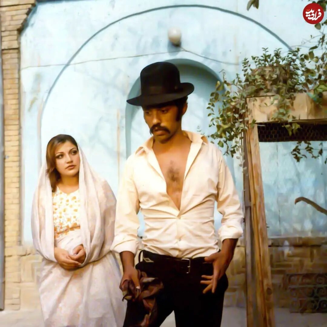 عکس/ «هاله نظری» در کنار «مرتضی عقیلی» در سال ۱۳۵۲