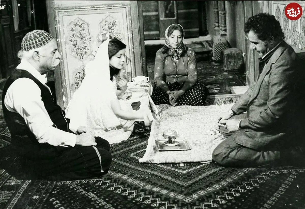 عکس/ ناصر ملکمطیعی، گیتی فروهر، طاهره غفاری و محمود تهرانی در سال ۵۳